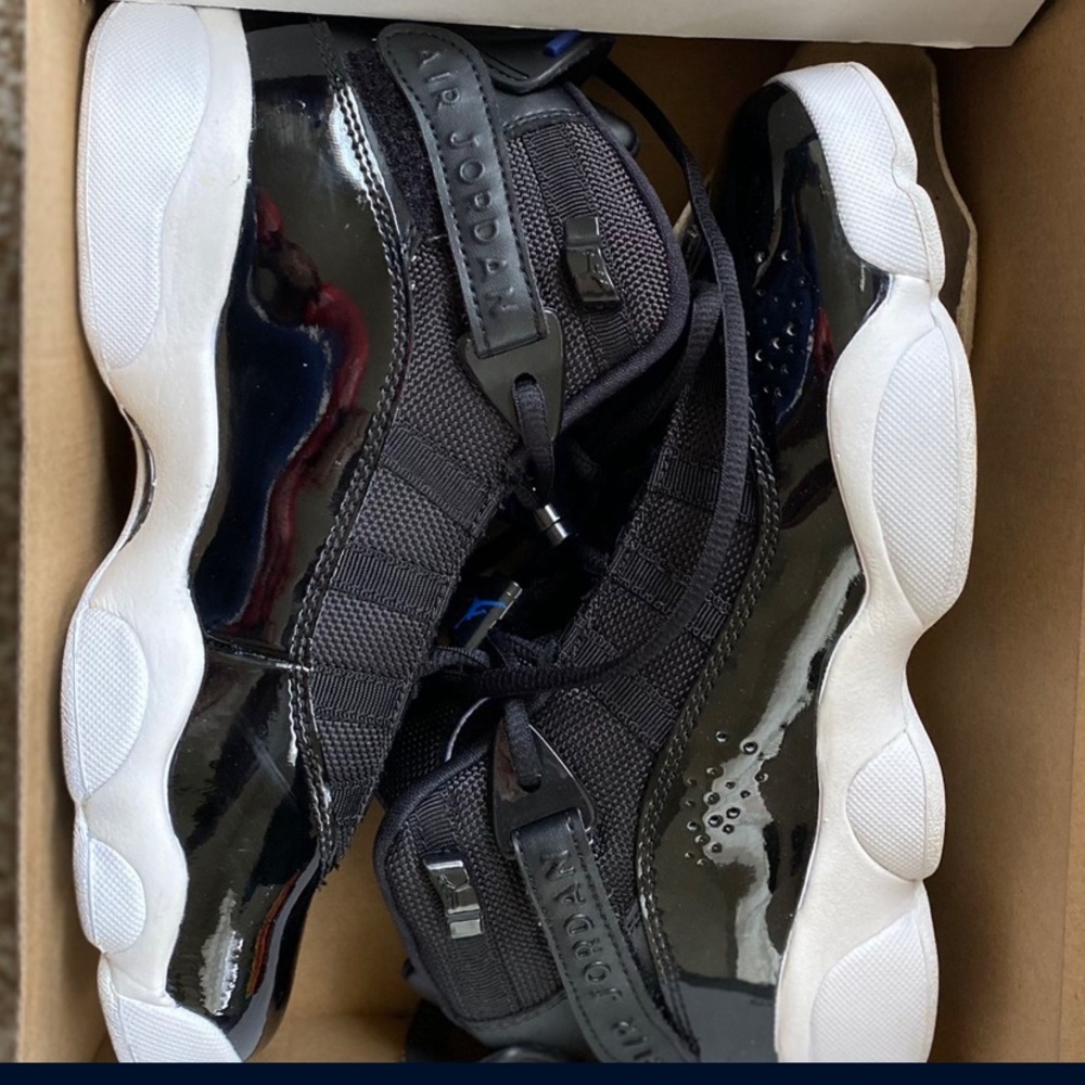 Jordan’s. Size 4.